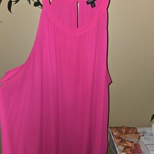 Torrid Vibrant Pink Tank Top